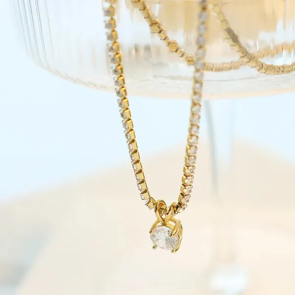 Gold_Tennis_Necklace_For_Women